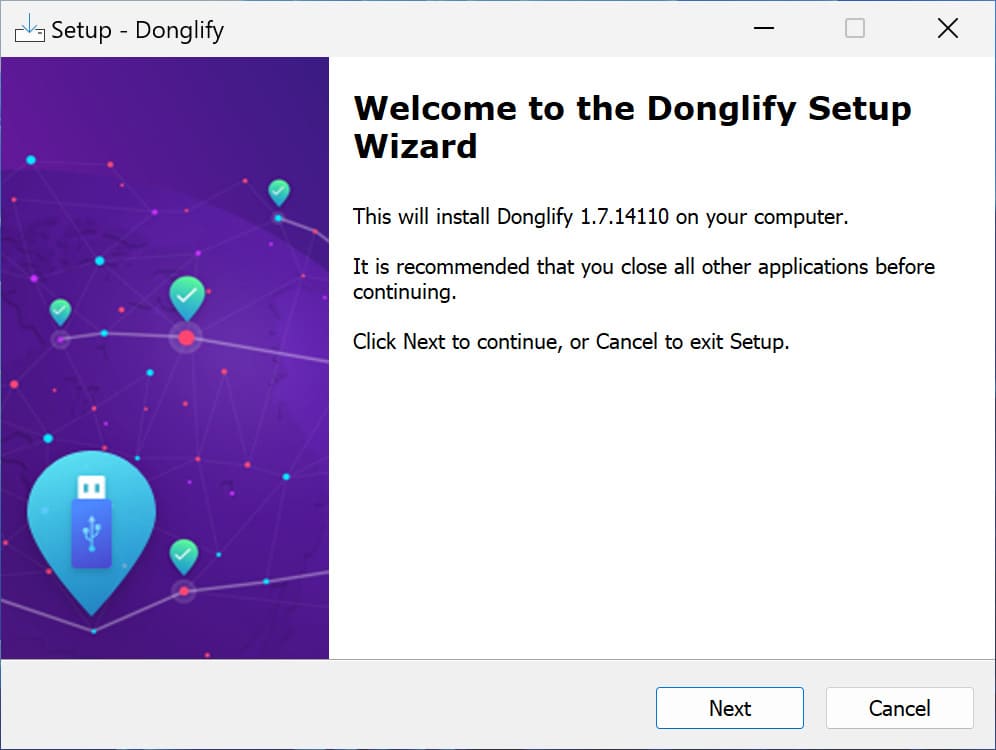 install Donglify install Donglify